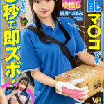 『高画質』 【VR】【8K】玄関開けて5秒で即ズボ！宅配マ〇コです。 望月つぼみ ＜動画＞